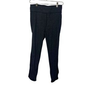 Free People Intimately Legging Women M Gray Cutout Crop Stretch Activewear‎ Yoga